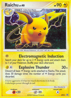 Raichu Lv.40⁣ - DP Black Star Promos⁣ (Promo)⁣ [21]
