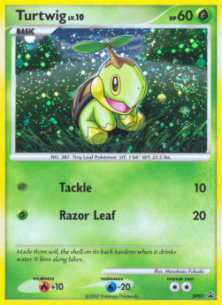 Turtwig Lv.10⁣ - DP Black Star Promos⁣ (Promo)⁣ [01]