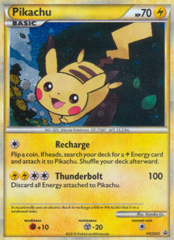 Pikachu⁣ - HGSS Black Star Promos⁣ (Promo)⁣ [03]