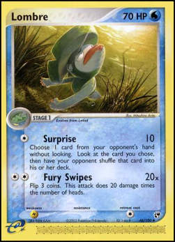 Lombre - EX Sandstorm (Uncommon) [SS-46]