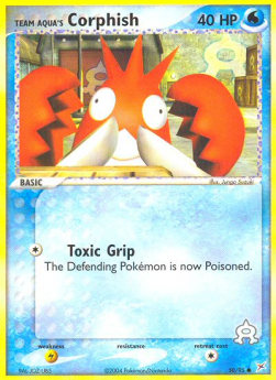 Team Aqua's Corphish (Toxic Grip)⁣ - EX Team Magma vs Team Aqua⁣ (Common)⁣ [50]