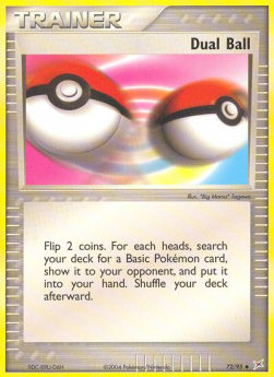Dual Ball⁣ - EX Team Magma vs Team Aqua⁣ (Uncommon)⁣ [72]