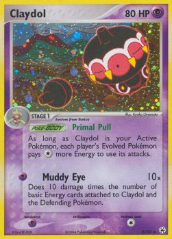 Claydol (Primal Pull)⁣ - EX Hidden Legends⁣ (Holo Rare)⁣ [2]