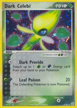Dark Celebi⁣ - EX Hidden Legends⁣ (Holo Rare)⁣ [4]