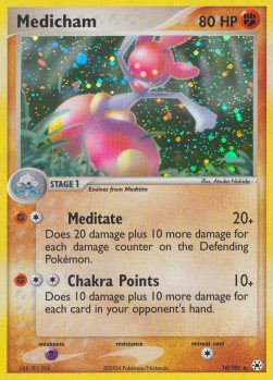 Medicham (Meditate)⁣ - EX Hidden Legends⁣ (Holo Rare)⁣ [10]