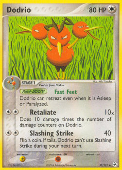Dodrio⁣ - EX Hidden Legends⁣ (Uncommon)⁣ [33]