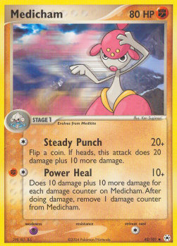 Medicham (Steady Punch)⁣ - EX Hidden Legends⁣ (Uncommon)⁣ [42]
