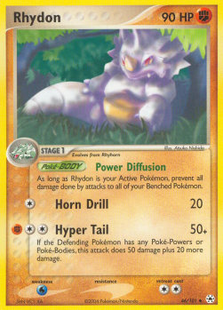 Rhydon⁣ - EX Hidden Legends⁣ (Uncommon)⁣ [46]
