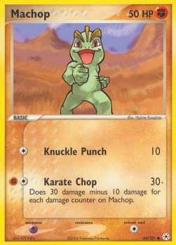 Machop⁣ - EX Hidden Legends⁣ (Common)⁣ [64]