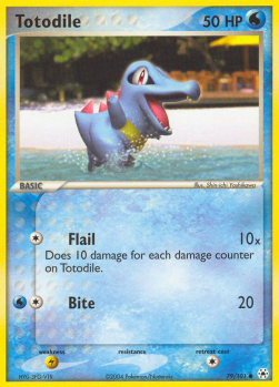 Totodile⁣ - EX Hidden Legends⁣ (Common)⁣ [79]
