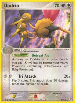 Dodrio⁣ - EX FireRed & LeafGreen⁣ (Rare)⁣ [21]