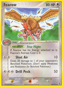 Fearow⁣ - EX FireRed & LeafGreen⁣ (Rare)⁣ [24]