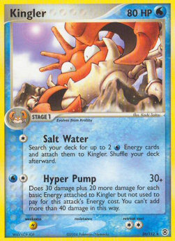 Kingler⁣ - EX FireRed & LeafGreen⁣ (Rare)⁣ [26]