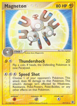 Magneton⁣ - EX FireRed & LeafGreen⁣ (Rare)⁣ [27]