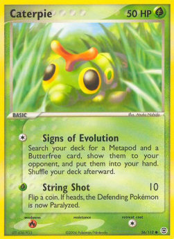 Caterpie⁣ - EX FireRed & LeafGreen⁣ (Common)⁣ [56]