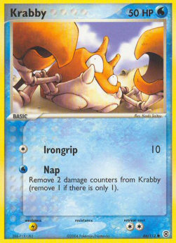 Krabby⁣ - EX FireRed & LeafGreen⁣ (Common)⁣ [66]