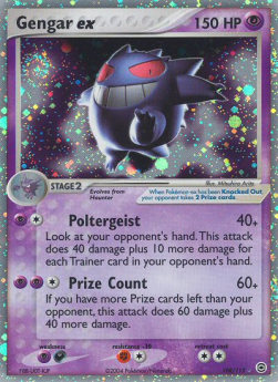 Gengar ex⁣ - EX FireRed & LeafGreen⁣ (Ultra Rare)⁣ [108]