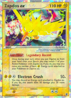 Zapdos ex⁣ - EX FireRed & LeafGreen⁣ (Ultra Rare)⁣ [116]