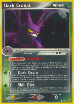 Dark Crobat⁣ - EX Team Rocket Returns⁣ (Holo Rare)⁣ [3]