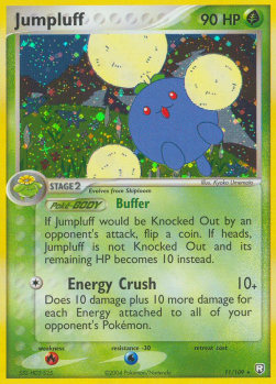 Jumpluff⁣ - EX Team Rocket Returns⁣ (Holo Rare)⁣ [11]