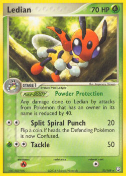 Ledian⁣ - EX Team Rocket Returns⁣ (Rare)⁣ [23]