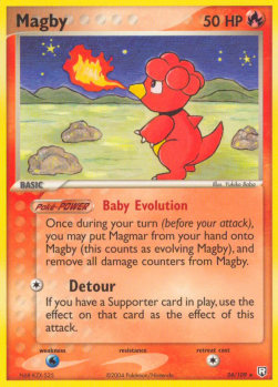 Magby⁣ - EX Team Rocket Returns⁣ (Rare)⁣ [24]