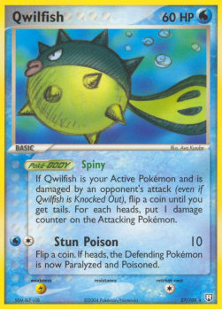 Qwilfish⁣ - EX Team Rocket Returns⁣ (Rare)⁣ [27]