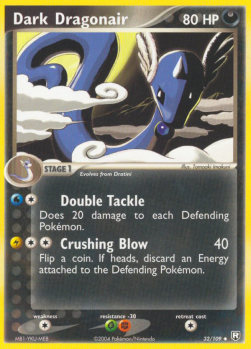 Dark Dragonair⁣ - EX Team Rocket Returns⁣ (Uncommon)⁣ [32]