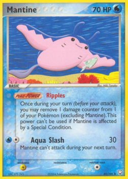Mantine⁣ - EX Team Rocket Returns⁣ (Uncommon)⁣ [45]