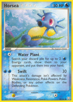 Horsea⁣ - EX Team Rocket Returns⁣ (Common)⁣ [58]