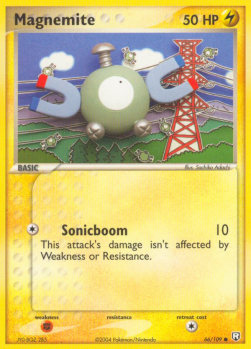 Magnemite⁣ - EX Team Rocket Returns⁣ (Common)⁣ [66]