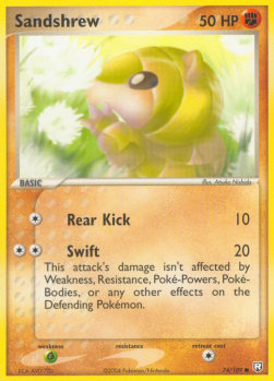 Sandshrew⁣ - EX Team Rocket Returns⁣ (Common)⁣ [74]