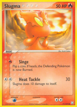 Slugma⁣ - EX Team Rocket Returns⁣ (Common)⁣ [77]
