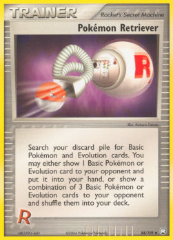 Pokémon Retriever⁣ - EX Team Rocket Returns⁣ (Uncommon)⁣ [84]
