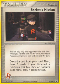 Rocket's Mission⁣ - EX Team Rocket Returns⁣ (Uncommon)⁣ [88]