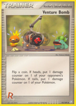 Venture Bomb⁣ - EX Team Rocket Returns⁣ (Uncommon)⁣ [93]