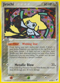 Jirachi⁣ - EX Deoxys⁣ (Holo Rare)⁣ [9]