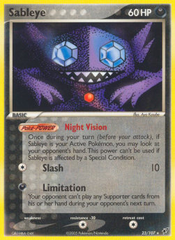 Sableye⁣ - EX Deoxys⁣ (Rare)⁣ [23]