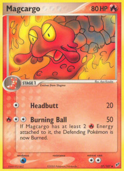 Magcargo⁣ - EX Deoxys⁣ (Uncommon)⁣ [37]