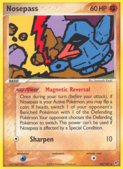 Nosepass⁣ - EX Deoxys⁣ (Uncommon)⁣ [42]