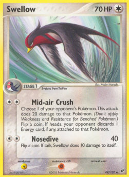 Swellow⁣ - EX Deoxys⁣ (Uncommon)⁣ [49]