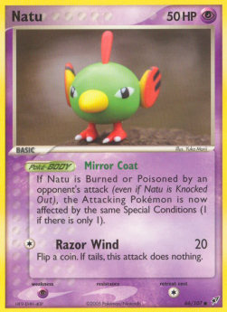 Natu⁣ - EX Deoxys⁣ (Common)⁣ [66]