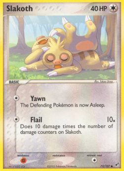 Slakoth⁣ - EX Deoxys⁣ (Common)⁣ [73]