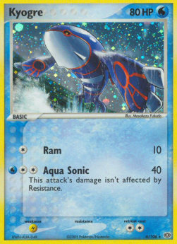Kyogre⁣ - EX Emerald⁣ (Holo Rare)⁣ [6]