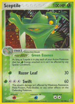 Sceptile⁣ - EX Emerald⁣ (Holo Rare)⁣ [10]