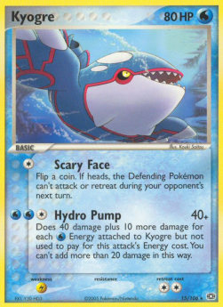 Kyogre⁣ - EX Emerald⁣ (Rare)⁣ [15]