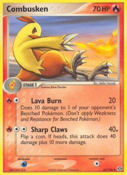 Combusken⁣ - EX Emerald⁣ (Uncommon)⁣ [25]
