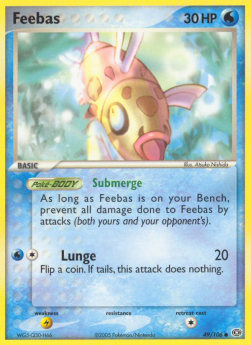 Feebas (Submerge)⁣ - EX Emerald⁣ (Common)⁣ [49]