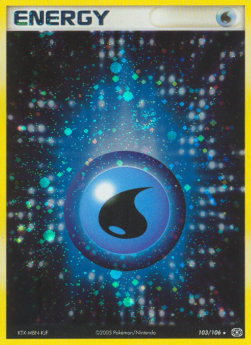 Water Energy⁣ - EX Emerald⁣ (Holo Rare)⁣ [103]