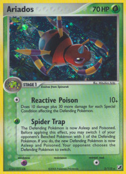 Ariados⁣ - EX Unseen Forces⁣ (Holo Rare)⁣ [2]